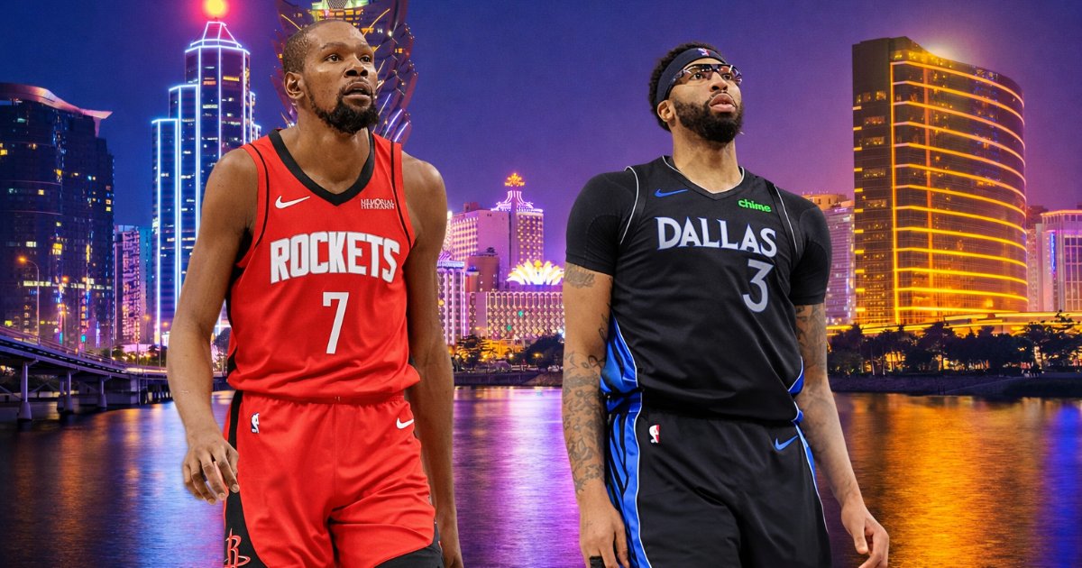 Mavericks e Rockets disputam jogos de pré-temporada em macau