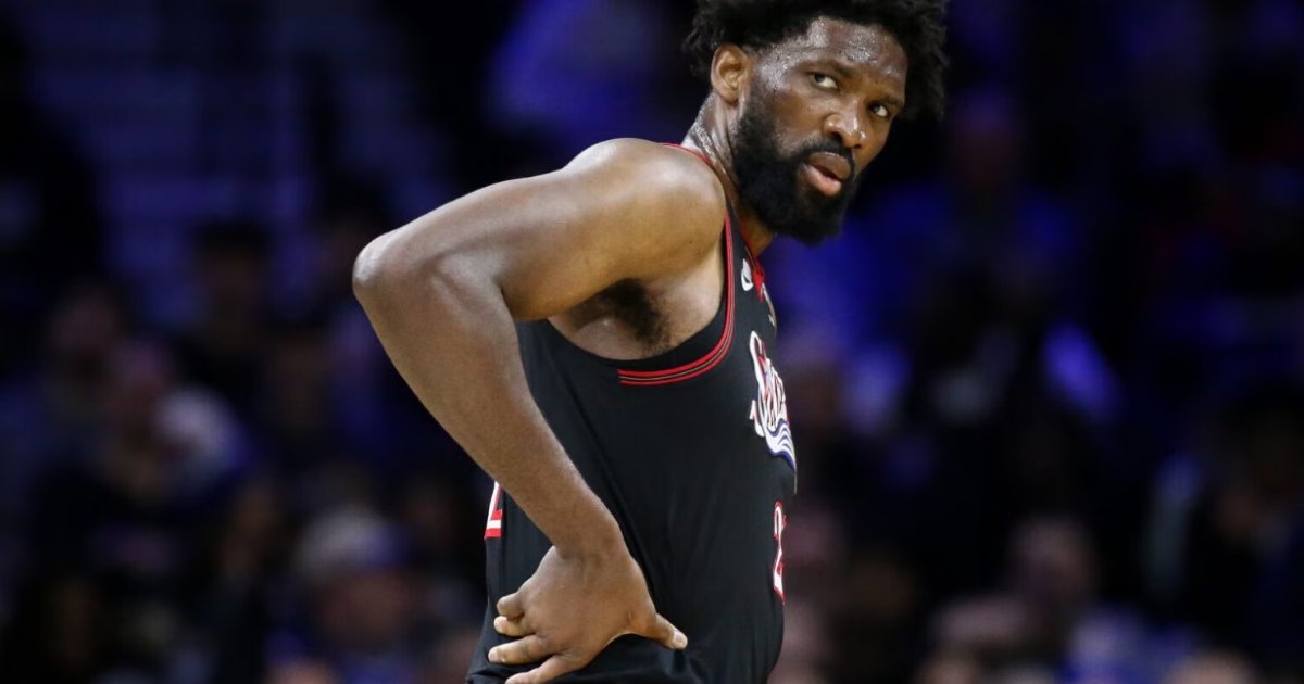 Embiid sofre lesão no joelho e preocupa os Philadelphia 76ers