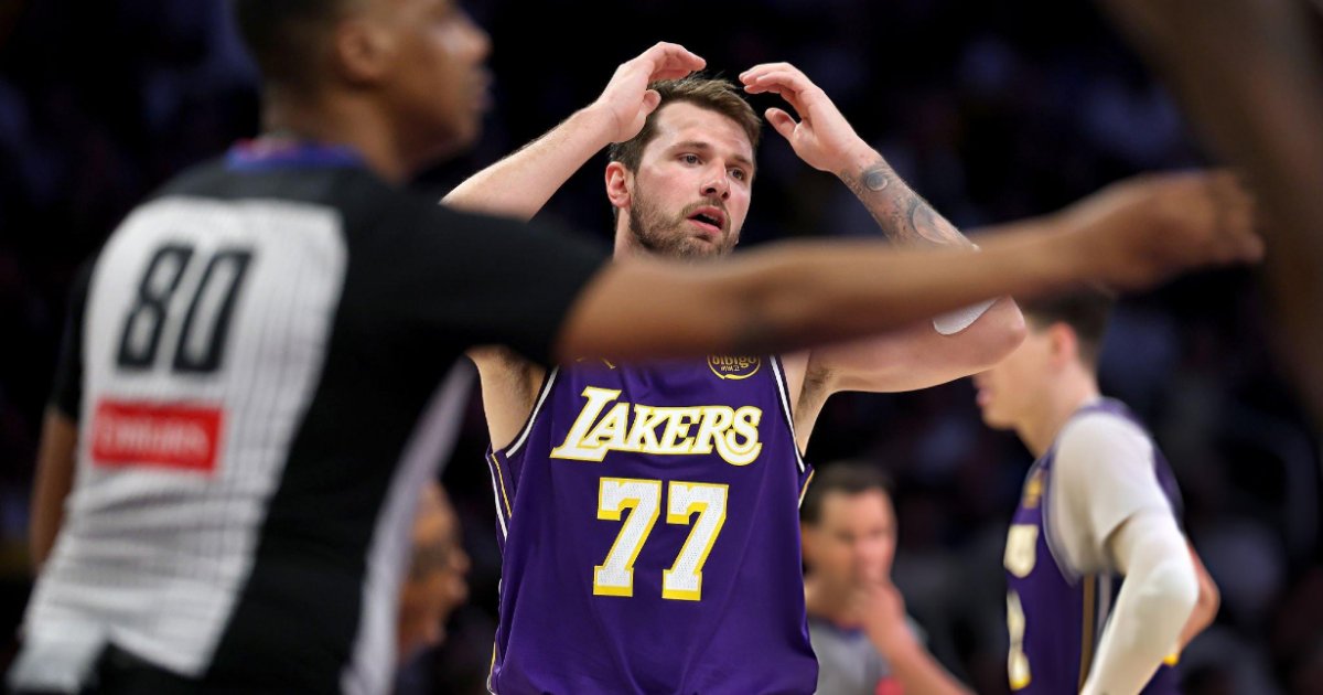 Luka Doncic é suspenso e desfalca Lakers contra Wizards