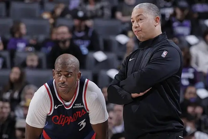 Chris paul e Ty Lue não se falavam antes de saída dos Clippers
