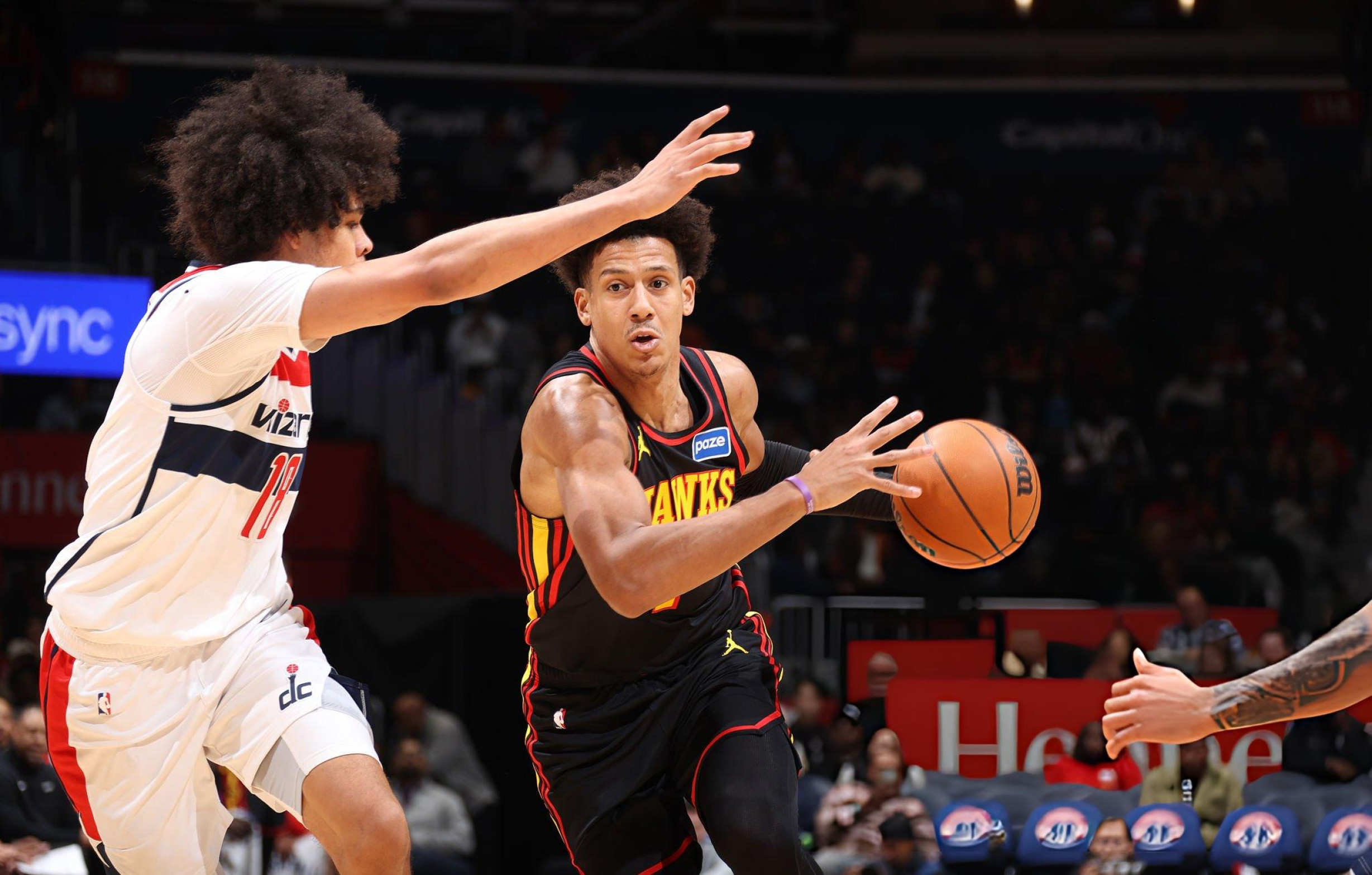 Jalen Johnson brilha e Hawks vence Wizards