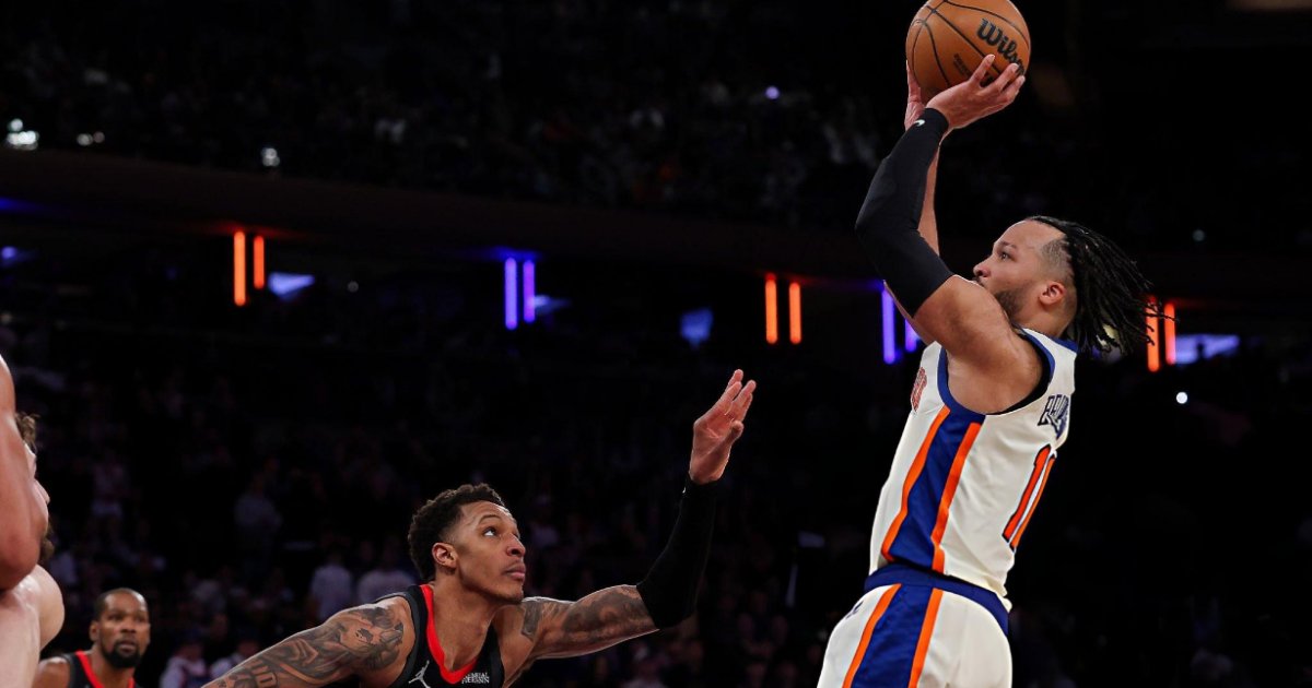 Brunson decide no fim e Knicks viram sobre os Rockets