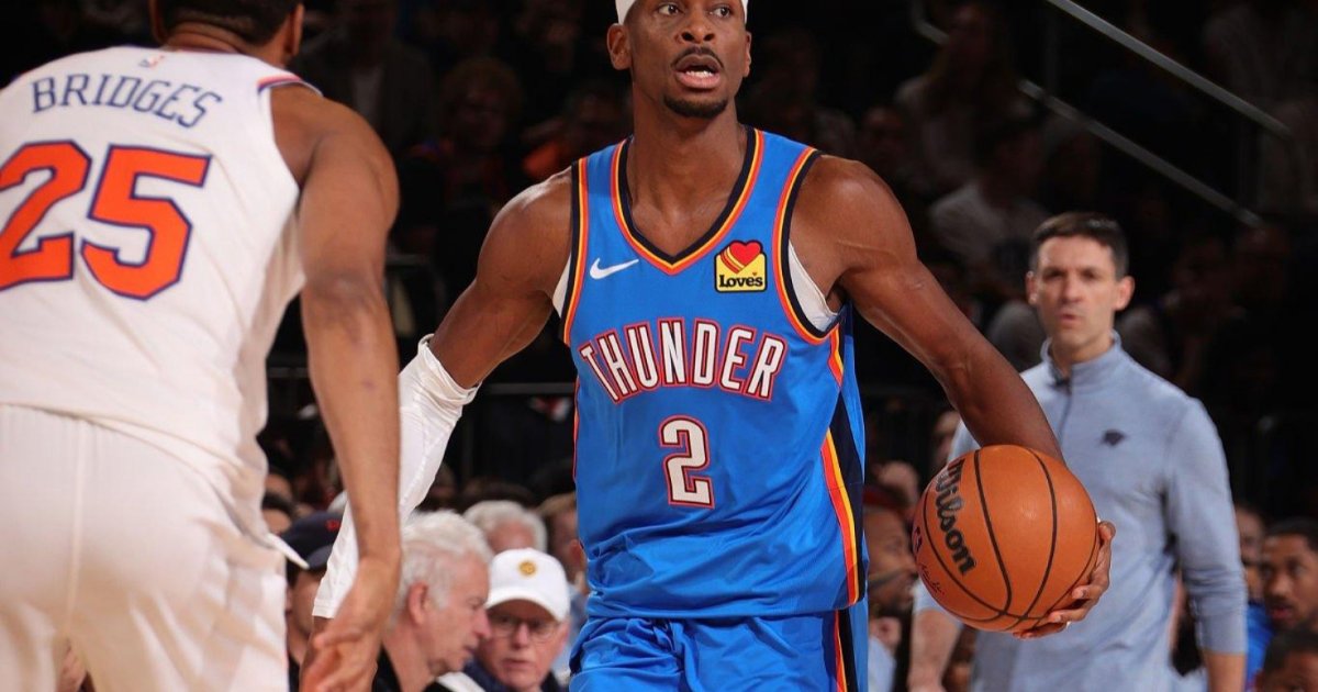 Shai lidera Thunder em vitória suada sobre o Knicks