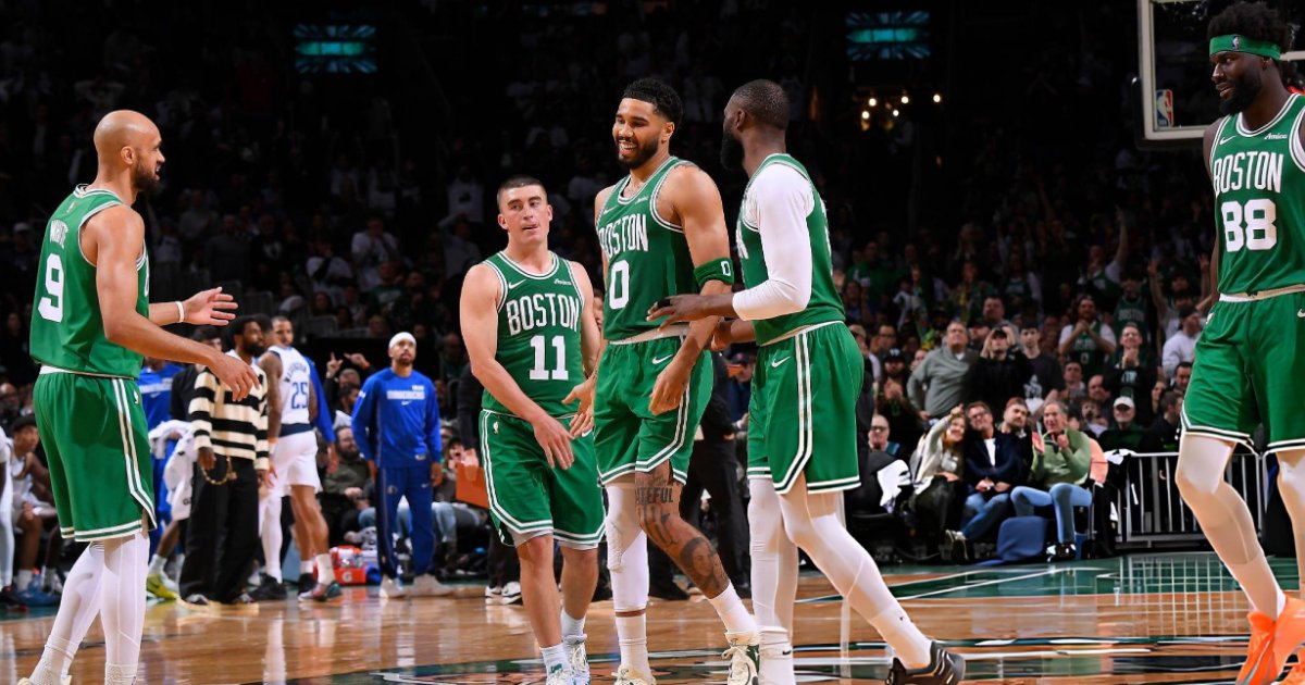 Celtics vencem Mavericks no retorno de Jayson Tatum