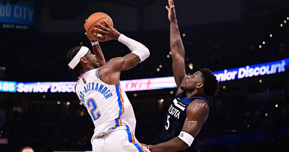 Shai amplia recorde em vitória do Thunder sobre Wolves
