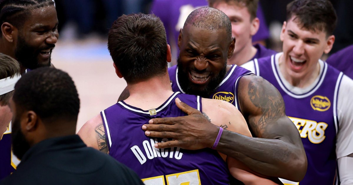 Luka e LeBron dão show e Lakers vencem Rockets