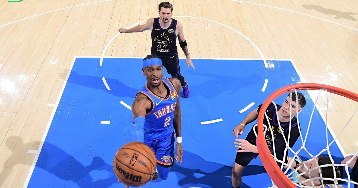 Shai comanda massacre do Thunder, e lesão de Luka preocupa Lakers