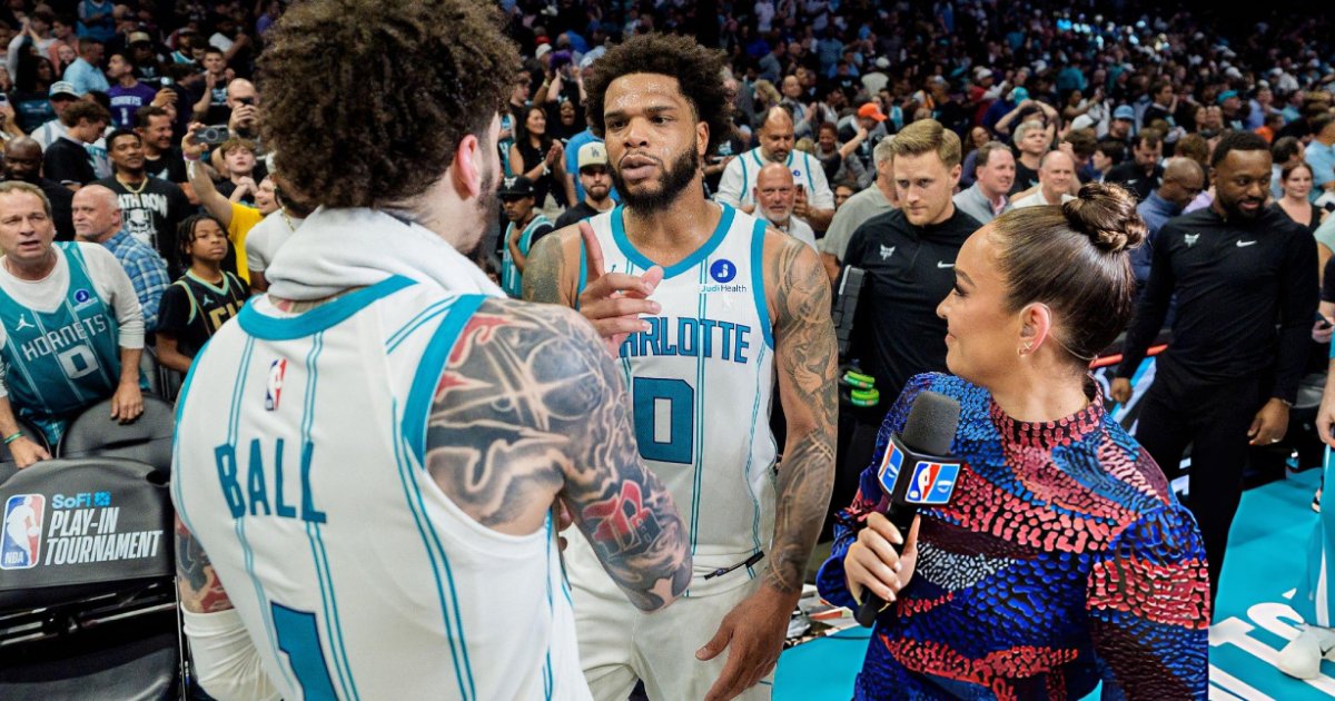 LaMelo decide no fim e Bridges salva, Hornets eliminam Heat no play-in