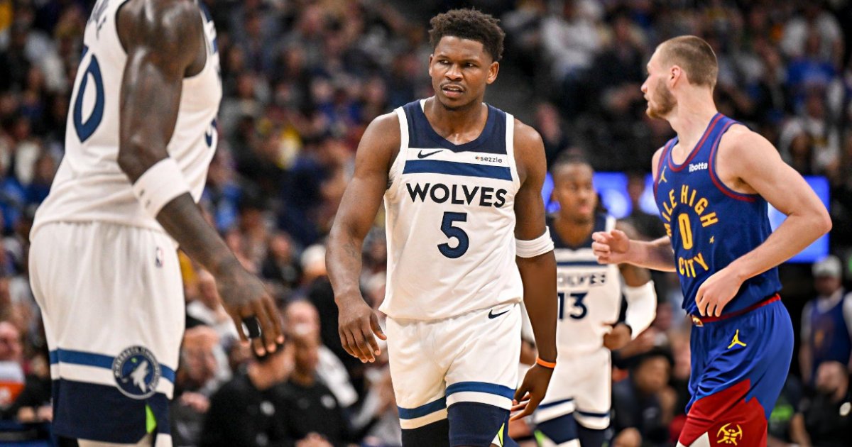 Edwards e Randle comandam virada histórica dos Wolves sobre os Nuggets