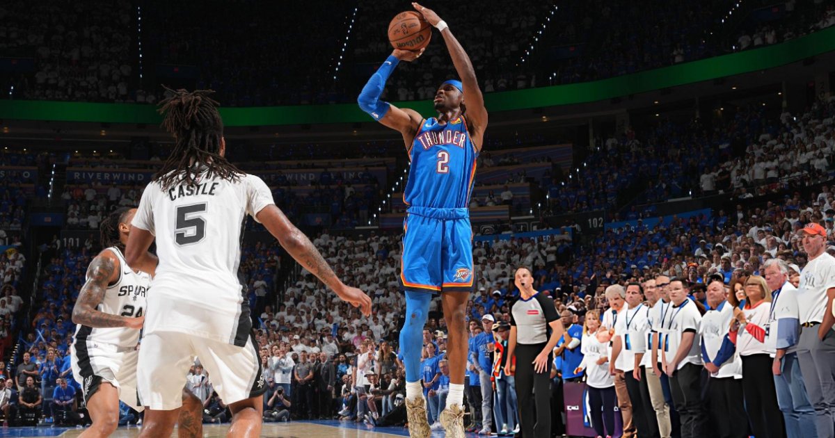 Shai brilha, e Thunder vence batalha contra os Spurs